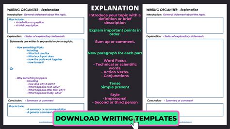 How To Write An Excellent Explanation Text Literacy Ideas