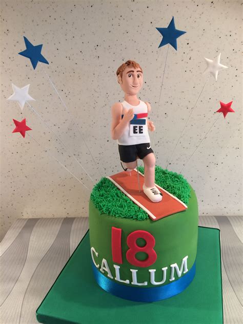 Pin By Kat Buchan On Running Birthday Cake Running Cake New Birthday