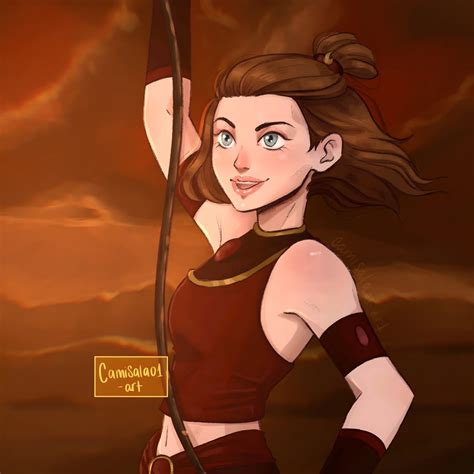 Suki From Avatar The Last Airbender By Camis Art Or Camisala01 Art