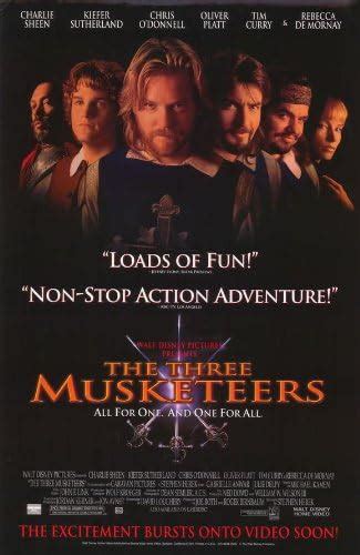 Amazon The Three Musketeers Poster B X Kiefer Sutherland