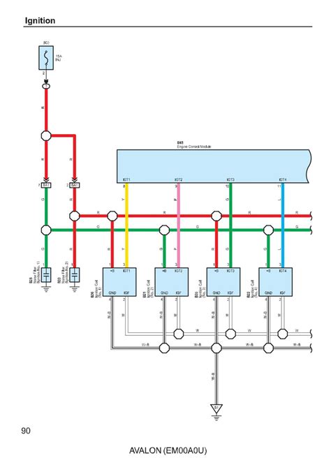 1997 Toyota Avalon Ignition Wiring Diagram Wiring Diagram