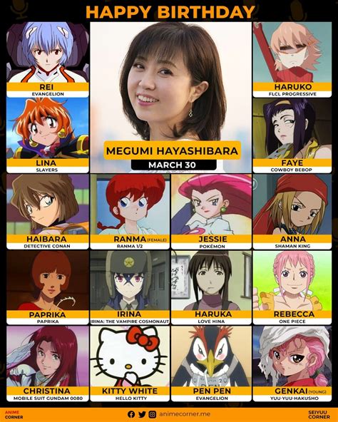 Happy 56th Birthday To Hayashibara Megumi Who Voices Rebecca Ronepiece