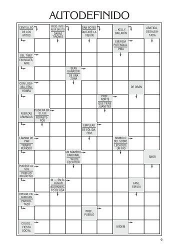Crucigramas Autodefinidos Para Imprimir Pdf Crucigramas Para Imprimir