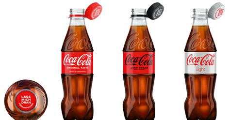 Neue Coca Cola Deckel Für Einwegpfandflaschen