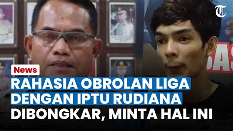 Rahasia Obrolan Liga Akbar Dengan Iptu Rudiana Dibongkar Ngaku Minta