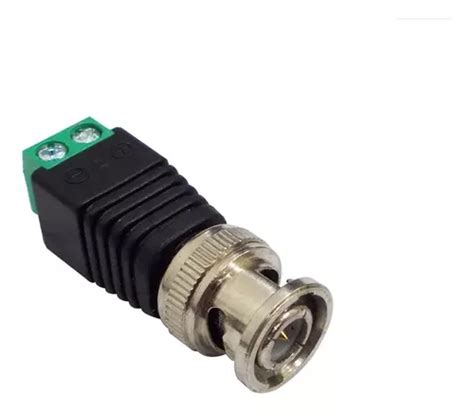 Conector Tipo Balun Para Camaras Cctv Bnc Bornera