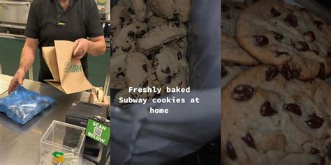 Subway Customer Buys Bag of Frozen Cookie Dough