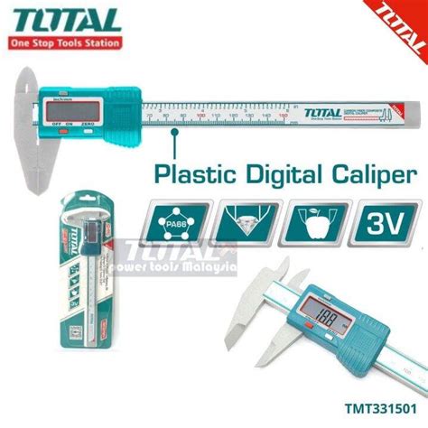 Total Plastic Digital Caliper V Pa Mm Tmt Lazada