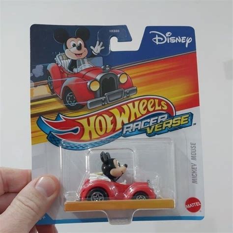 Mickey Mouse Hot Wheels Racer Verse Shopee Brasil