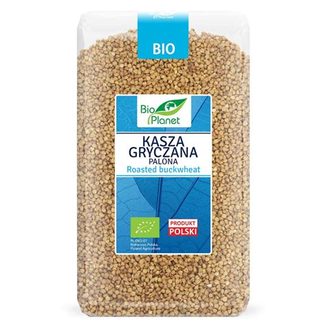 KASZA GRYCZANA PALONA BIO 1 kg BIO PLANET zdrowa żywność ekologiczna