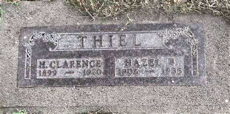 Hazel Bernice Long Thiel 1906 1985 Homenaje De Find A Grave