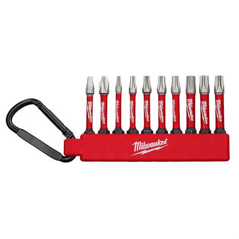 Milwaukee Tool Shockwave Impact Duty Carabiner Torx Set The Home