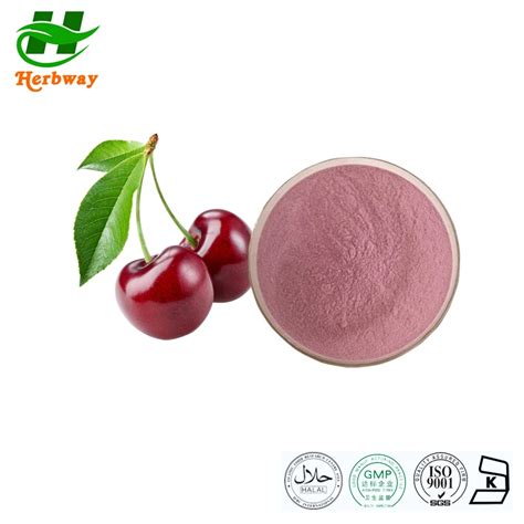 Herbway Kosher Halal Fssc Haccp Certified Free Sample Acerola Juice