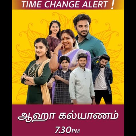 Aaha Kalyanam Tamil Serial On Vijay TV Launching From 20 March At 07:00 PM