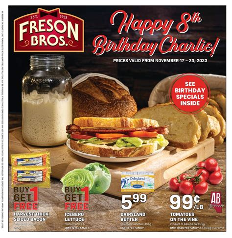 Freson Bros Flyer November 17 To 23