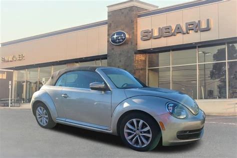 Used 2013 Volkswagen Beetle Convertible For Sale Near Me Edmunds