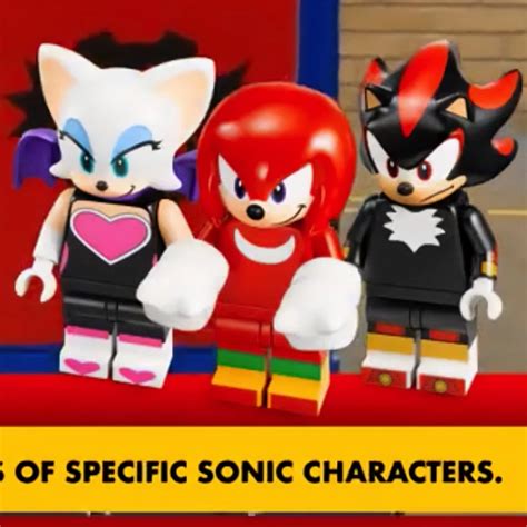 Lego Sonic The Hedgehog Premier Visuel De Rouge The Bat