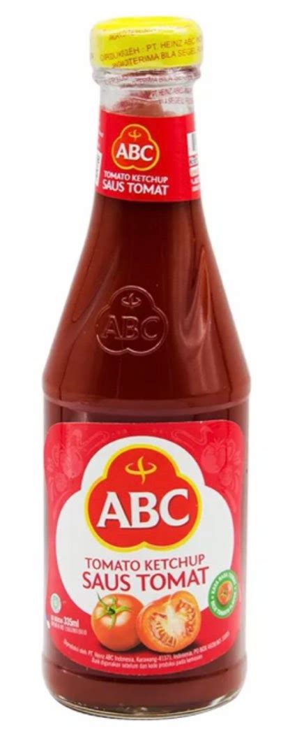 335ml Abc Saus Tomat Tomato Ketchup Sauce Food And Drinks Spice