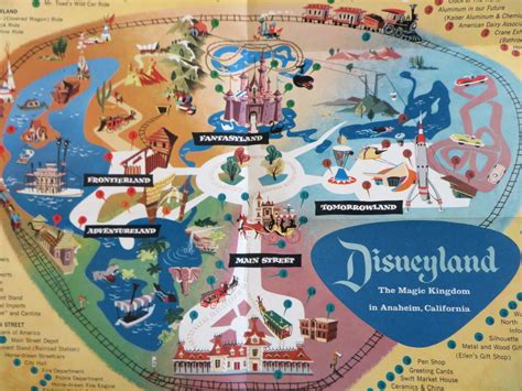 Disneyland Map California Map