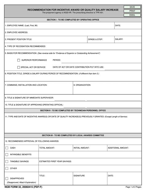 Fillable Online Ngbpdc Ngb Army SECTION I TO BE COMPLETED BY OPERATING