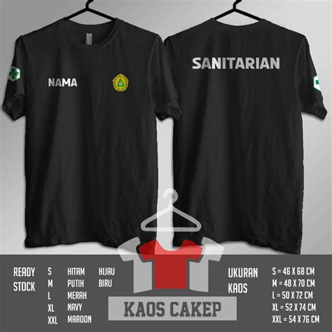 Jual Kaos Baju Sanitarian Himpunan Ahli Kesehatan Lingkungan Indonesia Hakli Logo Kaos Distro