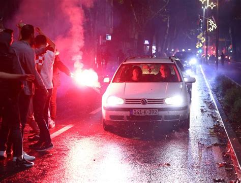 VIDEO Ludnica navijača i na ulicama Mostara zbog Hrvatske 24sata