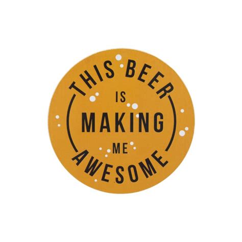 Coasters - Beer Quotes Set - Just In Time Gourmet