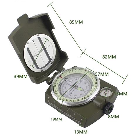 Nevelance Survival Compass Military Compass Hiking Orienteering