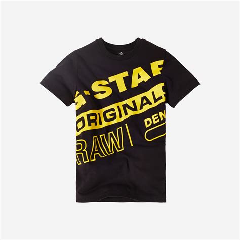 T Shirt Kids Boys Black G Star Raw®