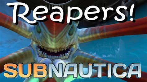 Killing A Reaper Leviathan Subnautica Jordrr