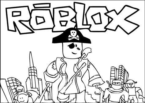 20 Free Printable Roblox Coloring Pages