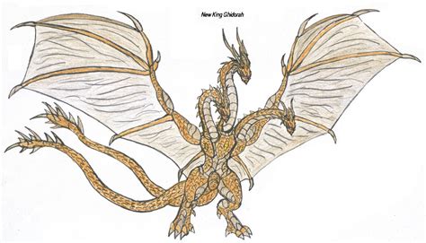 New King Ghidorah By Saramus01 On Deviantart