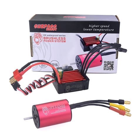 Surpass Hobby Kk Waterproof Kv Brushless Motor With A