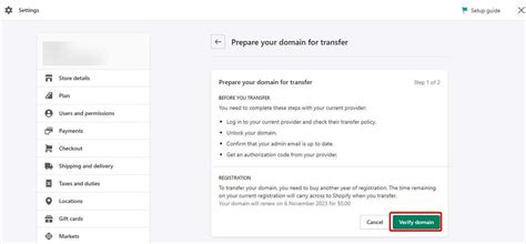 How To Transfer A Domain To Shopify Seamlessly