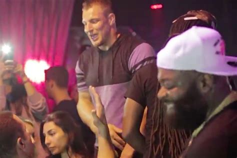 NFL Star Rob Gronkowski Flaunts Dance Moves With Rick Ross - XXL