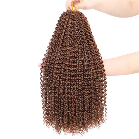 Dansama Passion Twist Hair Water Wave Braiding Hair For Butterfly Style Crochet Braids Bohemian