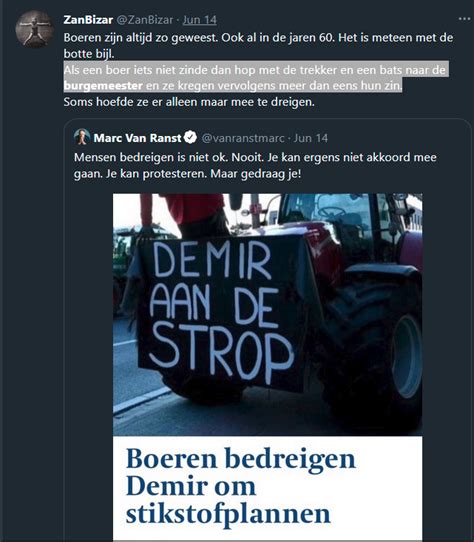 Zanbizar On Twitter Ik Zeg Het Toch Leer Mij Boeren Kennen Niet