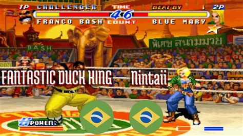 FT10 Rbff2h FANTASTIC DUCK KING BR Vs Nintaii BR Real Bout FF 2