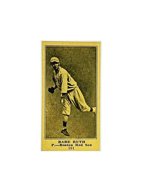 Babe Ruth Card