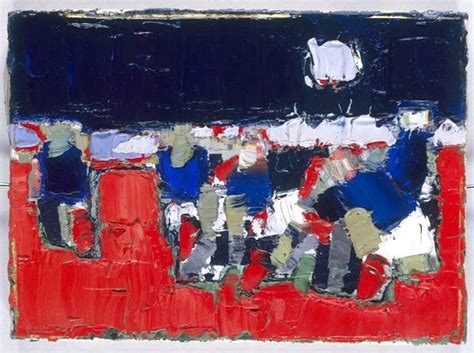 Nicolas de Staël Les Footballeurs 1952 Musée des Beaux Arts de