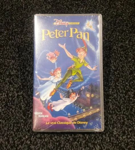 Disney Classics Peter Pan Vhs French Version New Eur 460 Picclick Fr