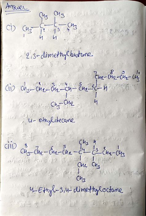 Solved Give The Iupac Name For Each Compound Course Hero