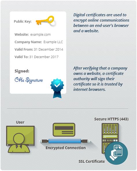 What Is A Digital Certificate Definition Of Digital Ssl Certificates