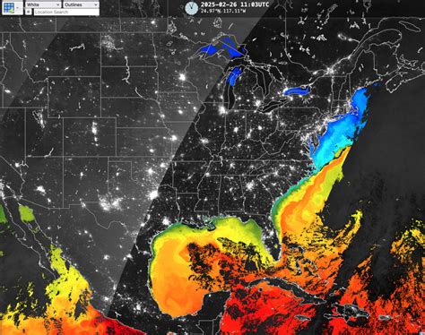 Clear Skies And Noaa 20 Sea Surface Temperatures — Cimss Satellite Blog