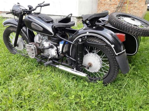 K Dniepr Ural Motocykl Z Koszem Sidecar M