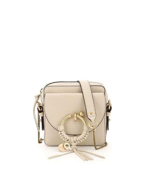 See By Chlo Mini Joan Crossbody Bag In Natural Lyst