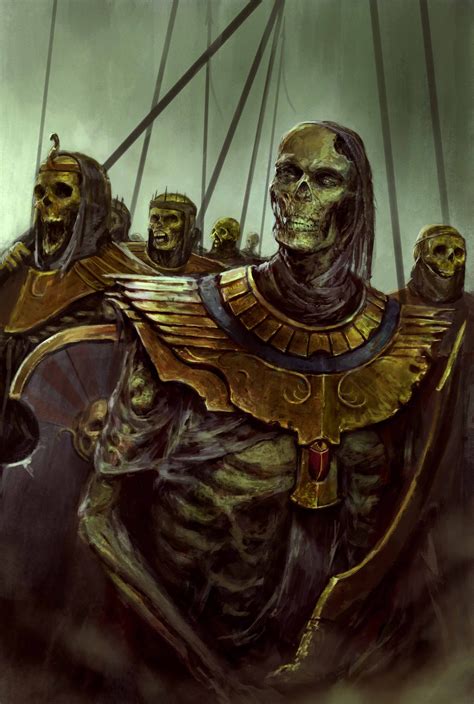 у В Щ лп г w V Tomb Guard Tomb Kings Warhammer Fantasy