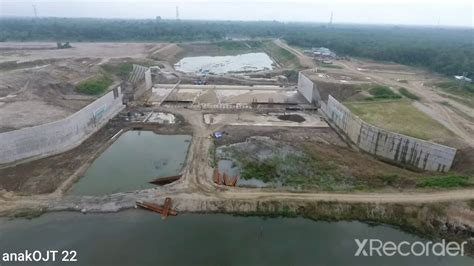 Video Drone Dokumentasi Proyek Bendungan Waduk Sei Wampu Stabat