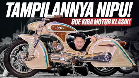 NIPU BANGET Custom Honda Revo Jadi Klasik Kaya Gini AtenxKatros