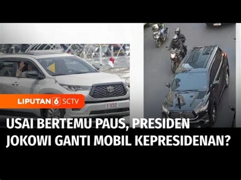 Presiden Jokowi Pakai Mobil Kepresidenan Dengan Tipe Yang Sama Seperti